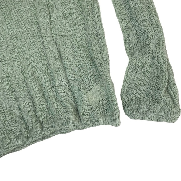 Free People Angel Soft Pullover Sweater Sage Green Medium - Picture 14 of 16